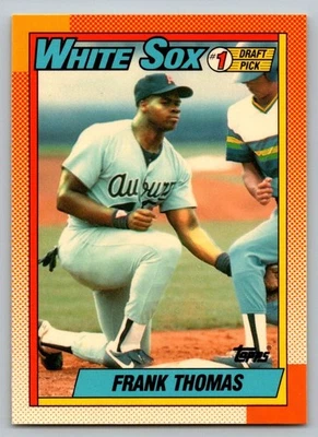 Topps Tiffany 1990 - Frank Thomas #414 (RC) Foto 1 de 2