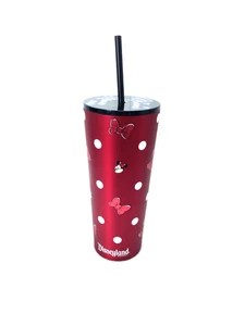 Gobelet en acier inoxydable 2025 Walt Disney World Parks Starbucks Minnie Mouse NEUF - Photo 1/9