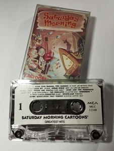PHILIPPINES Saturday Morning Cartoons - Greatest Cassette Tape W/Sticker Labels. - Picture 1 of 8