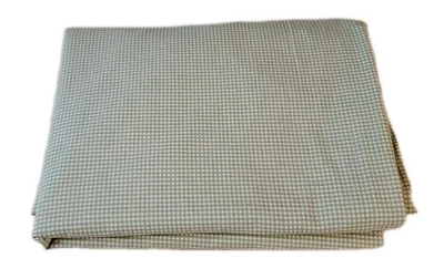 Funda nórdica Ralph Lauren Sage Gingham azul doble algodón reversible 92x57 defecto Foto 1 de 4