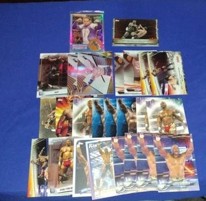 (25) WWE AEW MVP BOBBY LASHLEY SHELTON BENJAMIN KARTEN LOT INSERTS ROOKIE REF - Bild 1 von 2