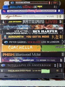 Live Konzert DVD Lot #1 - 22 DVDs - DJ Auflösung - Bild 1 von 5