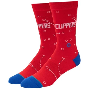 STANCE x NBA Los Angeles Clippers Playbook Crew-Socken - rot - Herren Medium 6-8,5 - Bild 1 von 2