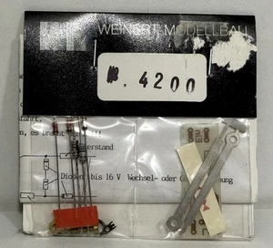 Weinert H0 4200 H0 Zugchlusslaterne NEU & OVP - Bild 1 von 1