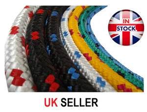 20mm Polypropylene Braided Plaited Poly Rope Cord Yacht Boat Sailing PRICE PER M - Picture 1 of 1