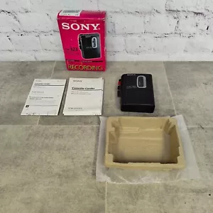 Sony TCM-323 Cassette Corder Tape Recording Walkman - Rare Boxed New - Picture 1 of 8