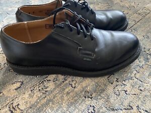 Red Wing Heritage 101 Postman Oxford Black Chaparral Men's Shoes Size 9 D