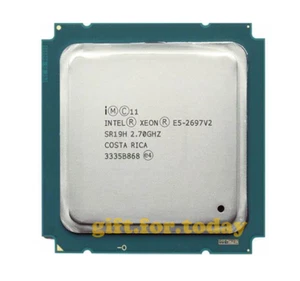 Intel Xeon E5-2697 V2 2.7GHz 12 Core 30M LGA2011 130W SR19H 8 GT/s CPU Processor - Picture 1 of 2