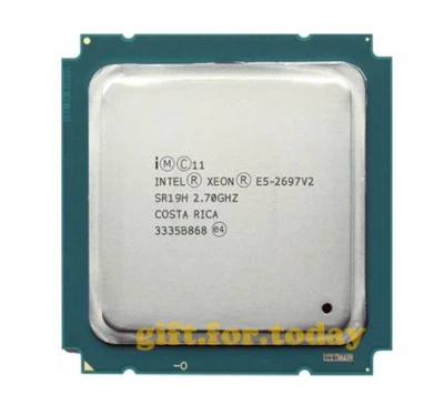 Intel Xeon E5-2697 V2 2.7GHz 12 Core 30M LGA2011 130W SR19H 8 GT/s CPU Processor - Image 1 of 2