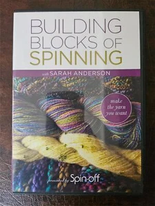 Building Blocks of Spinning with Sarah Anderson DVD x2 NEAR MINT discs - Picture 1 of 3