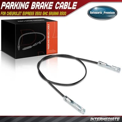Intermediate Parking Brake Cable for Chevrolet Express 3500 GMC Savana 3500 139" - Image 1 of 4