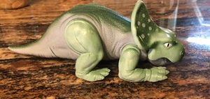 Playskool Definitely Dinosaurs Green Protoceratops Vintage 1987 Figure 8" - Picture 1 of 7