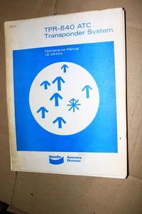 Honeywell Bendix King TPR-640 ATC Transponder Maintenance Overhaul manual IB2640 - Picture 1 of 2
