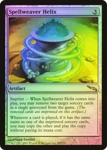 Mirrodin MTG FOIL Spellweaver Helix Magic - Picture 1 of 2