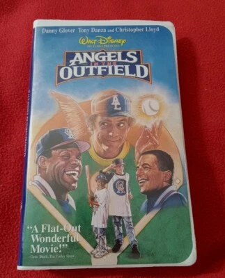  Angels In the Outfield (VHS, 1995) Clamshell Clean And Very Good - Imagem 1 de 2
