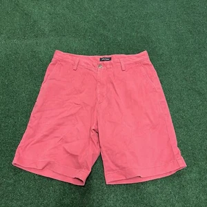 Nautica Shorts deck short classic fit 30 W 8" inseam red stretch cotton - Picture 1 of 9