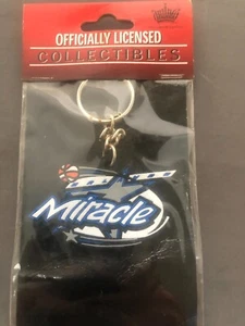 RARE NEW Orlando Florida Miracle Keychain WNBA Basketball Womens SEALED - Picture 1 of 2