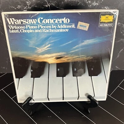Warsaw Concerto Liszt Chopin Rachmaninov LP Import 1981 DG 413259 New - Image 1 of 2
