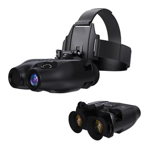 Night Vision Goggles Head Mounted Night Vision Binoculars 1080p Infrared - Picture 1 of 18