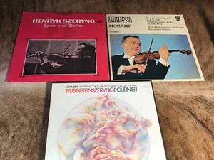 Lot Of 3 HENRYK SZERYNG Vinyl LPs ~ Spain Mexico, Mozart, Schubert (Fournier) - Picture 1 of 4