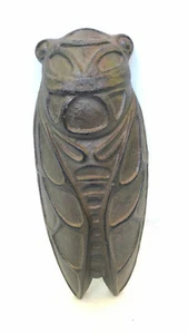 CIGALE PLEINE OU AJOURÉE  A ACCROCHER OU A POSER EN FONTE - Imagen 1 de 2