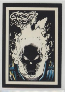 1992 Comic Images Marvel Ghost Rider II Glow in the Dark Illuminating #G1 0tp5