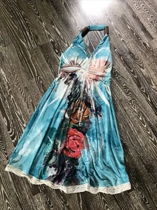 Kleid 36 Snake Milano blau - Bild 1 von 4