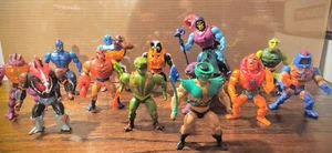 Vintage MOTU He-Man 11 Skeletor and Villians Lot with weapons & mini comics! - Picture 1 of 21