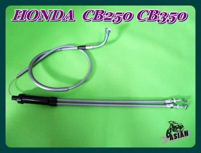 Fit HONDA CB250 CB350 CL250 CL350 SL350 THROTTLE CABLE “GRAY” 104cm.  [as661] Foto 1 de 4