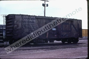 Original Slide Canadian National CN 222229 Reefer Car Proviso ILL 10-82 - Picture 1 of 2