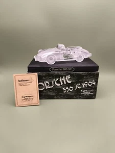 VINTAGE Hofbauer Official Crystal PORSCHE 356 SC 1964 | Gift Pristine Box Papers - Picture 1 of 11