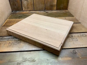 Solid Oak Wood Chopping Board Pan Trivet (Handmad) treated with food safe oil - Picture 1 of 5