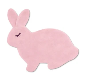 Apple Park Lovey Baby Security Blanket Plush Pink Bunny Flat Crinkle Organic - Picture 1 of 1