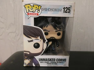 Funko Pop! Vinyl: Dishonored - Corvo - GameStop (Exclusive) #125 - NEW in Box - Picture 1 of 9