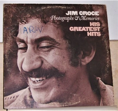 Jim Croce ‎- Photographs & Memories His Greatest Hits - 1974 Vinyl LP Record - Image 1 of 2