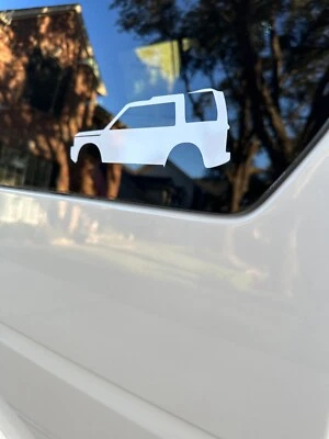 Логотип контур подходит для Land Rover LR3 LR4 Discovery Range Rover Defender 6 дюймов или 3 фута - Изображение 1 из 3