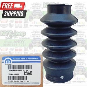Mopar 05083001AA Drive Shaft Boot 03-06 Jeep Wrangler TJ 07-18 Wrangler JK (B) - Picture 1 of 18