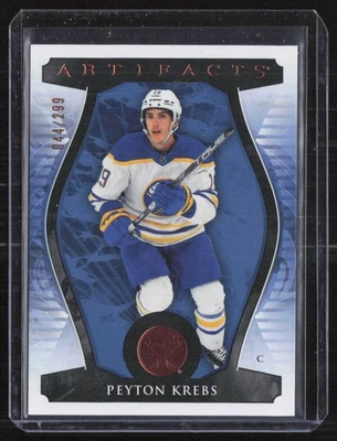 Peyton Krebs 2023-24 Upper Deck Artifacts Copper #72 Buffalo Sabres - Image 1 of 2
