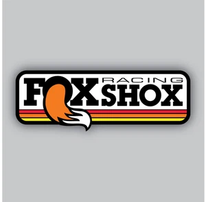 Pegatina/calcomanía de vinilo Fox Racing Shox - bicicleta - MTB - suspensión - amortiguadores - horquilla - Imagen 1 de 2