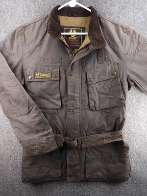 Chaqueta Belstaff Grande Cera Sammy Miller 1955 RA02126 Gris Forrado Pana Italia Foto 1 de 4