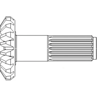 CE18776 全新传动齿轮小齿轮轴适用于约翰迪尔 9660STS 9670STS 9760STS + — 第 1/4 张图片