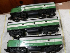 Williams O Burlington Northern F7 ABA  unit #9733 9739  Tested Runs - Picture 1 of 12