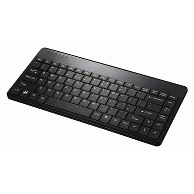 Perixx Tastatur, Mini, PERIBOARD-409H DE, USB, schwarz - Bild 1 von 2
