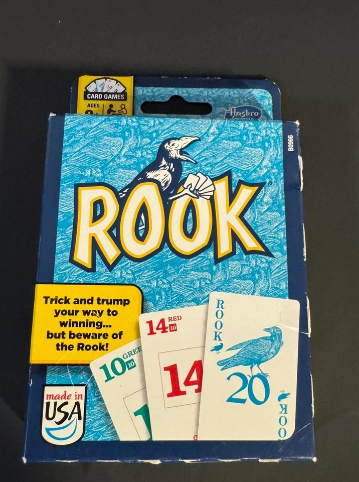 Juego de cartas Rook de Hasbro juego familiar de cartas sin abrir Foto 1 de 3