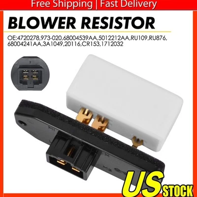 A/C Blower Heater Motor Fan Resistor For 1993-1999 Jeep Grand Cherokee RU109 B Foto 1 de 4