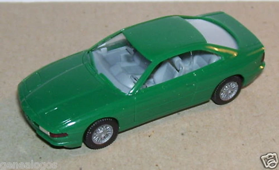 Micro Herpa Ho 1/87 BMW 850 I Verde Chiaro No. Box - Immagine 1 di 1