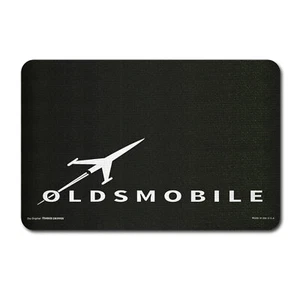 Oldsmobile Rocket Logo 22" x 34" Black Fender Gripper Cover - Picture 1 of 3