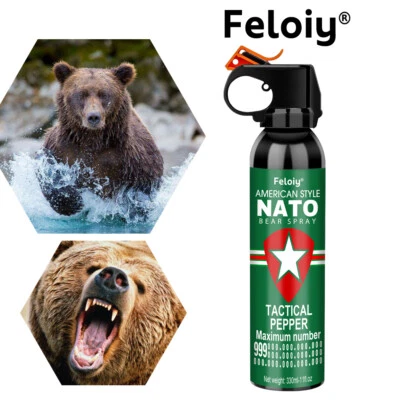 FELOIY American Style NATO BEAR Repellent Spray 11 oz Deterrent EPA