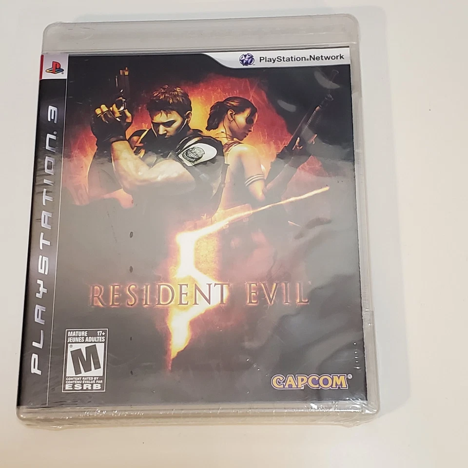 * BRAND NEW* *SEALED*  Resident Evil 5 (Sony PlayStation 3, 2009) - Image 1 of 4