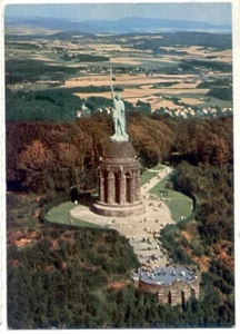 Ansichtskarte/Postkarte Hermannsdenkmal 1958 - Bild 1 von 2
